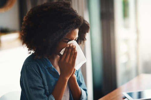 a woman suddenly developed allergies later in life