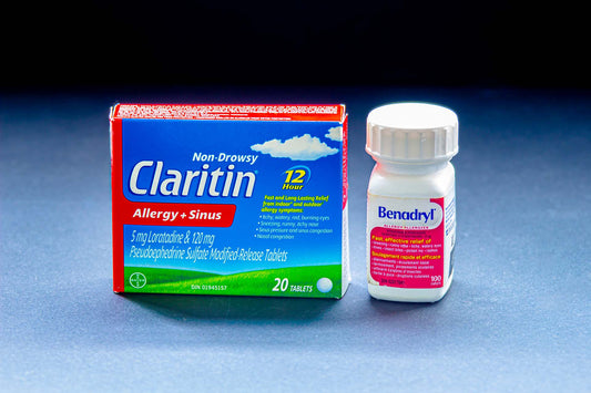 benadryl vs claritin