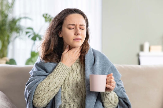 can allergies cause itchy throat